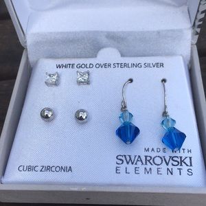 Swarovski Elements Earring Set